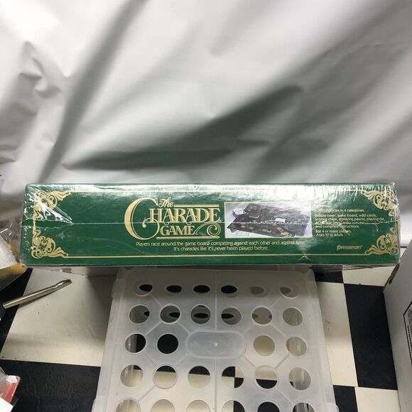 The Charade Board Game by Pressman Toy Corp. Vintage 1985 Family Party Hang Out - Picture 5 of 8